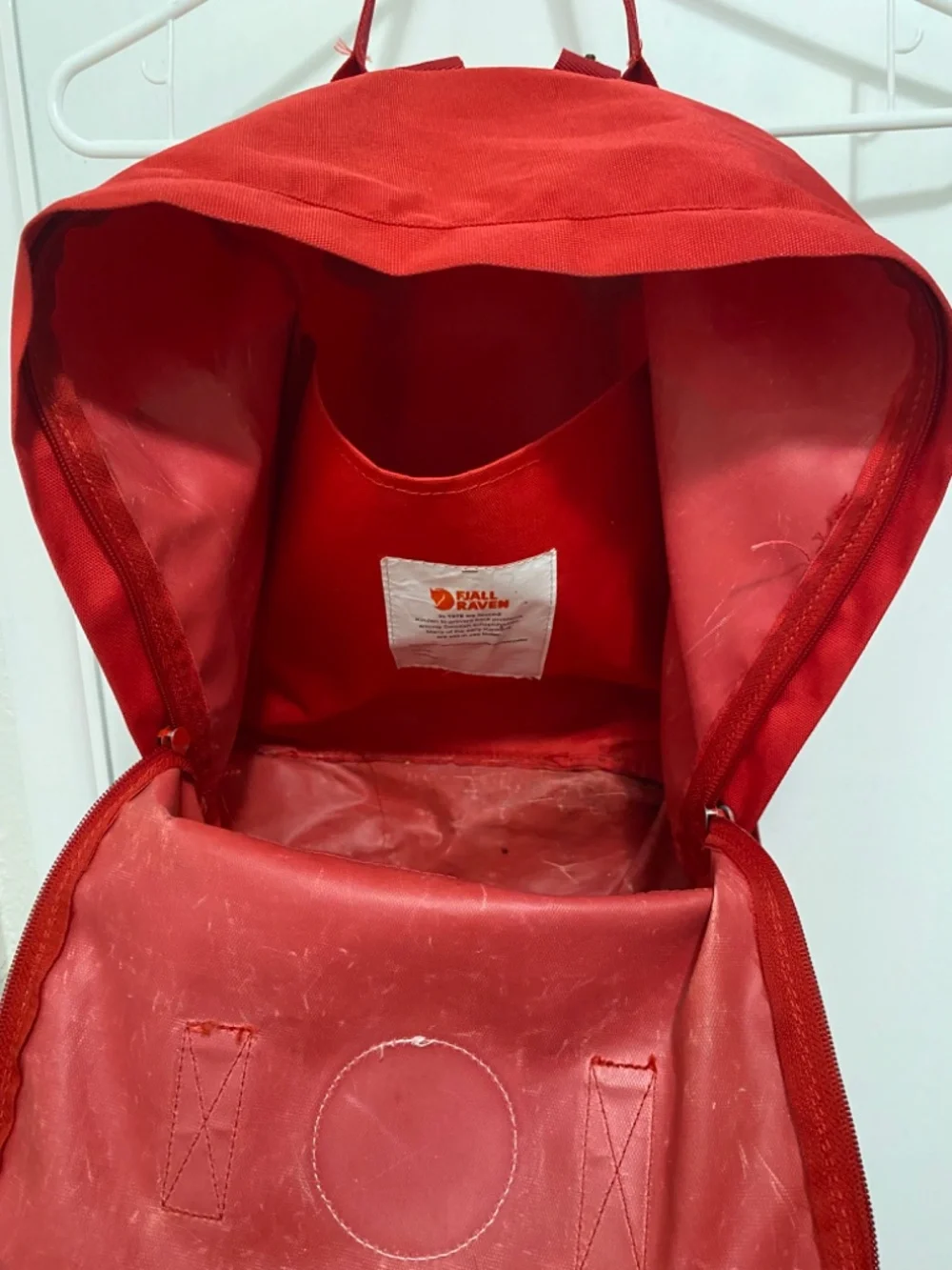 Fjallraven Kanken Red Backpack Bag